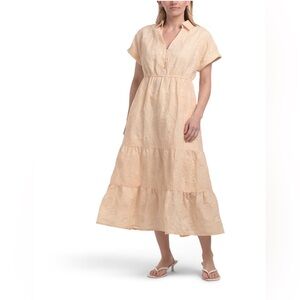 Sam Edelman Eyelet Maxi Shirtdress